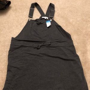 NWT Drawstring Overall Dress